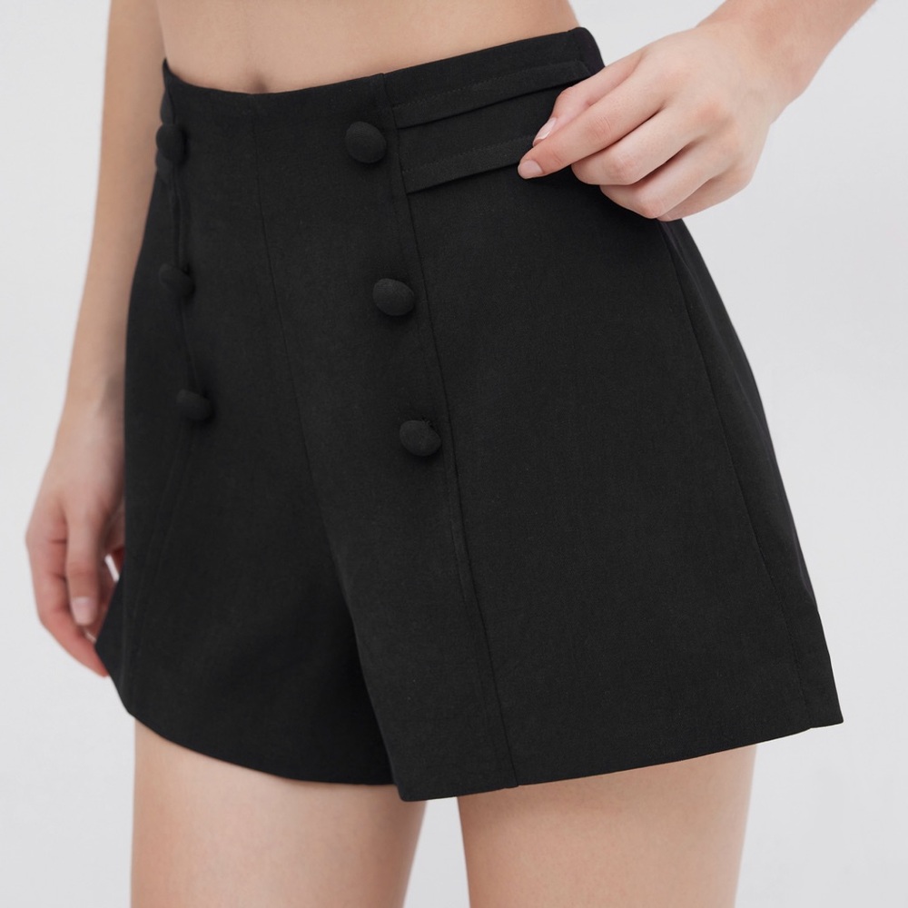Harper Los Angeles Elegant High-Waisted Shorts New